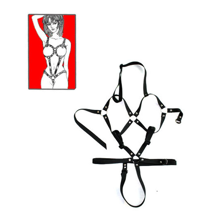 Sexy Female Body Harness Dominatrix Costume Strap Lingerie